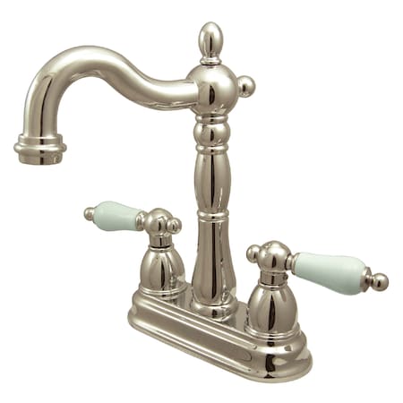 Bar Faucet W/out Pop-Up Rod, Polished Nickel
